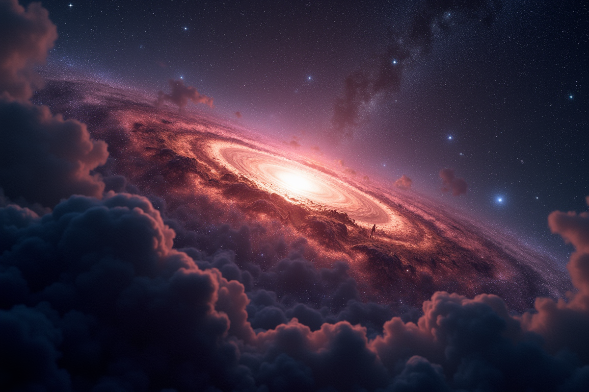 Centre de la Voie Lactée avec UY Scuti en évidence