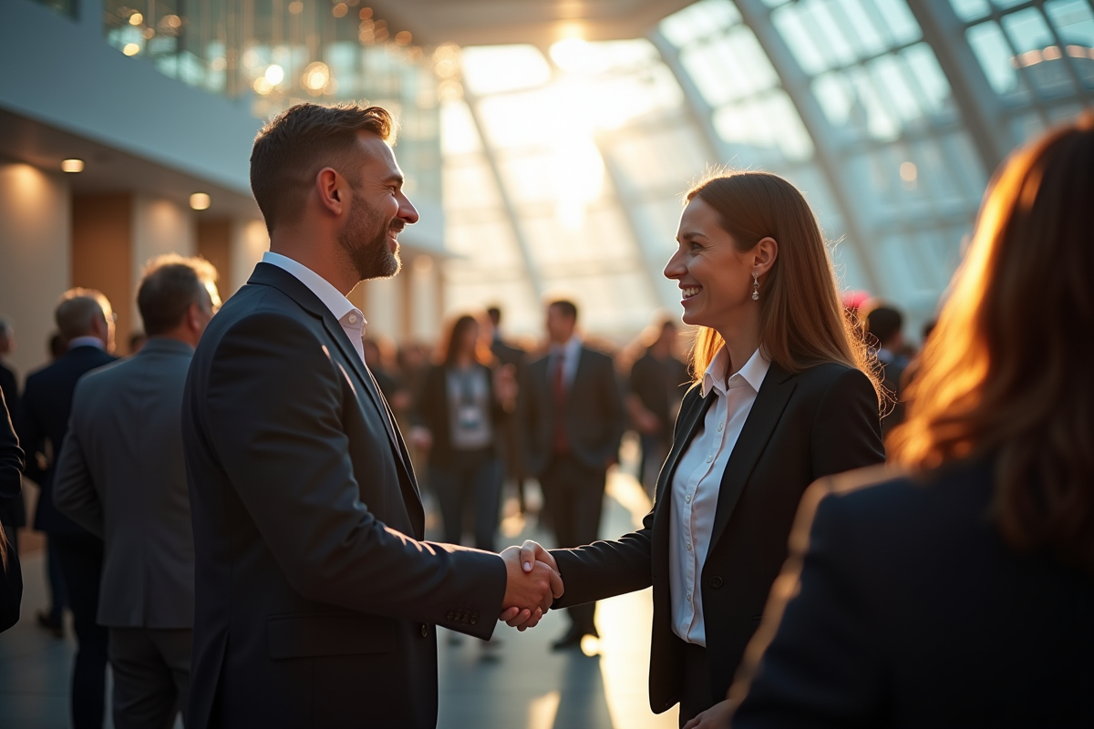 Conférence internationale avec réseautage et échanges professionnels